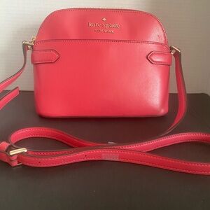 Kate Spade Staci Dome Vibrant Pink Crossbody Bag